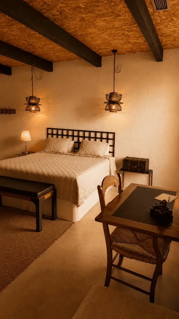 Suite de diseño en la finca Almenara de Copau